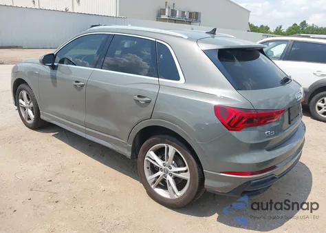 2020 Audi Q3 Premium 45 Tfsi S Line Quattro Tiptronic from USA, damaged, VIN WA1DECF35L1120424